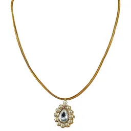 Vidhya Kangan Gold-Toned Brass Necklace-image-91