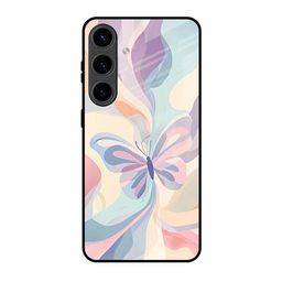 QRIOH Quirky Printed Lightweight Silicone Samsung Galaxy S24 5G Glass Back Case-image-91