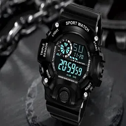 Hala Men Solid Round Tang Regular Digital Watch-m2-29