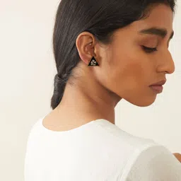 WHE Triangular Studs Earrings image 2