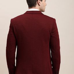 Turtle Self Design Single-Breasted Casual Blazer image 3