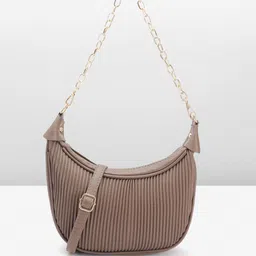 DressBerry Textured Structured Shoulder Bag image 4
