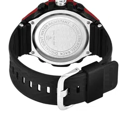 Otage Men Dial & Straps Analogue and Digital Multi Function Watch Otg-9084-Red image 3
