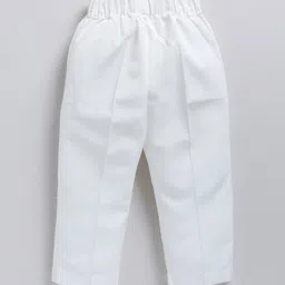 LITTLE COLLARS Boys Printed Regular Silk Crepe Kurta with Pyjamas image 2