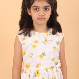 BAESD Floral Print Applique Fit & Flare Dress-image-11