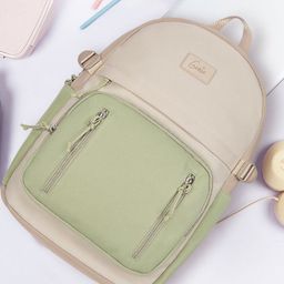Genie Women Colourblocked Backpack-13