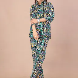 RUNAYA NX Printed Top With Trousers Co-Ords-image-37