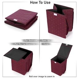Aura Brown Set of 1 Regular Multi-Utility Organisers image 2
