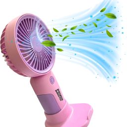 WOYR Preimum Quality Rechargeable Portable Mini Fan with 3 Speeds USB Rechargeable Fan Rechargeable Fan-12