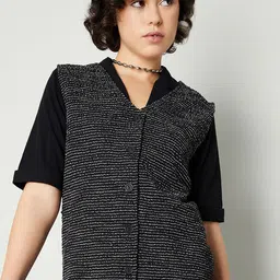 max Textured Tweed Waistcoat-picture-10