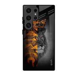 QRIOH King Of Forest Printed Silicone Samsung Galaxy S24 Ultra 5G Back Case-image-49
