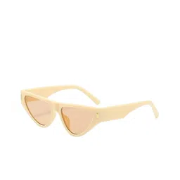 AUGEN Unisex Brown Lens & Brown Cateye Sunglasses with-28