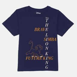Wear Your Mind Boys Lion King Printed T-shirt-image-19