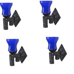 SOMIL Blue Glass Cylinder Printed Wall Lamps-image-101