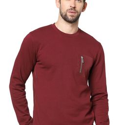Celio Men Solid Round Neck Sweatshirt-image-26