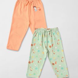 Nauti Nati Unisex Kids Animal Printed Tailored Wrinkle Free Joggers Trousers-image-98
