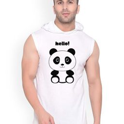 Fashnobic Hello Printed Innerwear Gym Vest K_Print-202_gym_vest White M-image-1
