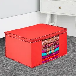 Kuber Industries Red Set of 3 Regular Multi-Utility Organisers image 3
