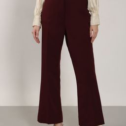 Vero Moda Women Flared High-Rise Trousers-image-41