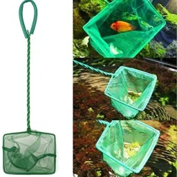 6 Inch Green Portable Long Handle Square Aquarium Fish Tank Fishing Net Aquarium Fish Net-picture-28