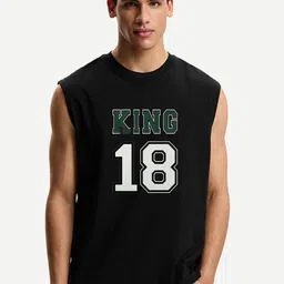 Genzy Men Typography Printed Round Neck T-shirt-image-108