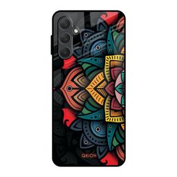 QRIOH Floral Printed Samsung Galaxy M54 5G Back Case Mobile Accessories-image-32