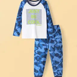 Honeyhap Boys Printed Night suit-image-56