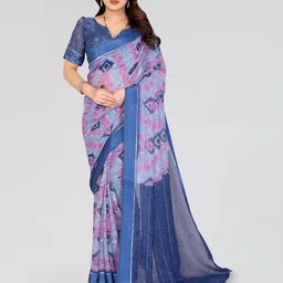 Moda Rapido Geometric Printed Saree-picture-27