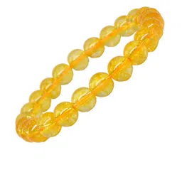 Seetara Citrine Crystals Beaded Wraparound Bracelet-image-66