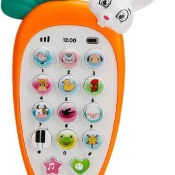 Smart Rabbit Mobile Phone Toy , Phone Toy with Music, Lights for kids-1