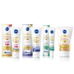 Nivea Luminous Even Glow Combo - Day+Night Cream 40 ml each + Serum 40ml + Face Wash 100ml-10
