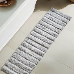 Home Centre Off White Textured Anti-Slip Bath Runner-71