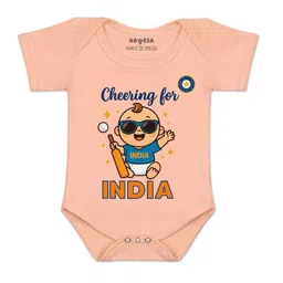 arvesa Cheering For India Printed Romper-picture-21