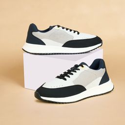 Ajile by Pantaloons Men Colourblocked PU Sneakers-image-52