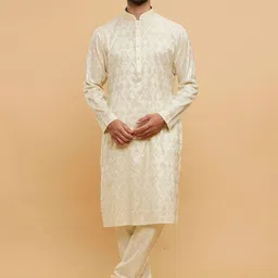 Twamev Men Regular Kurta with Churidar-image-89