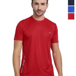 FTX Pack Of 4 Round Neck Dri-FIT T-shirts-image-50