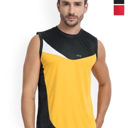 FTX Pack Of 3 Colourblocked Dry-Fit Round Neck Gym Vests 709-3_709-6_709-7-S-image-54