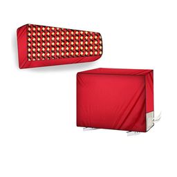 The Furnishing Tree Red Printed Air Conditioner Cover-image-112