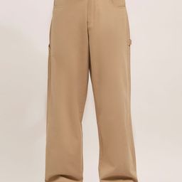 Espanshe Men Relaxed Straight Leg Trousers-image-64