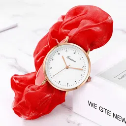 VAGHBHATT Women Printed Dial & Bracelet Style Straps Analogue Automatic Watch Watch-D1-RED-image-67
