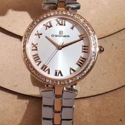 D'SIGNER Women Dial & Stainless Steel Bracelet Style Straps Analogue Watch 962RTM.2L-picture-12