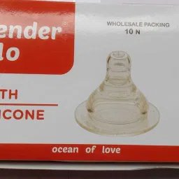 TENDER FLO WIDE MOUTH LIQUID SILICON New Born Flow Nipple-78