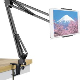 NewMicrophone StandSuspension Boom Scissor Arm Stand Holder for Studio Broadcast Microphone Stand-14