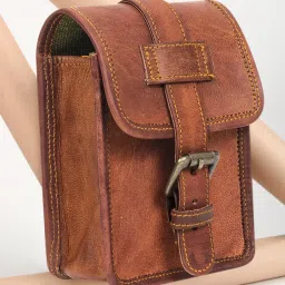 Goatter Genuine Leather Waist Mobile pouch Waist Pouch-20