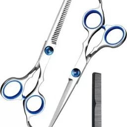 Professional Stainless Steel Thinning Scissors For home , barber or Beauty Salon Scissors-image-37
