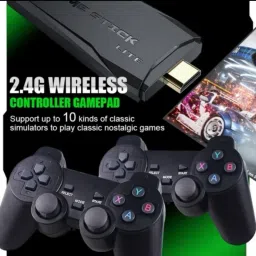 V A VALAK Wireless Game Stick Video Game Built-in 2000+ Games 8 Bit 16bit hdmi Dual Player 64 GB with Retro gaming console with Game Stick 64 GB with Old School Station Video Games image 4