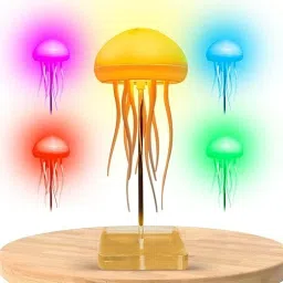 Jellyfish Light with Realistic Floating Effect Colorful LED Jellyfish Tank Light Table Lamp-image-62