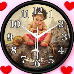 Analog 25 cm X 25 cm Wall Clock-image-91