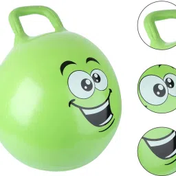 BIG SIZE Rubber Inflatable Hopping Hopper Hop Bouncy Jumping Ball with Handle-44