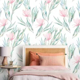 shaakh Soft N Subtle Blooms (48X30In) Self-Adhesive Wallpaper-picture-10